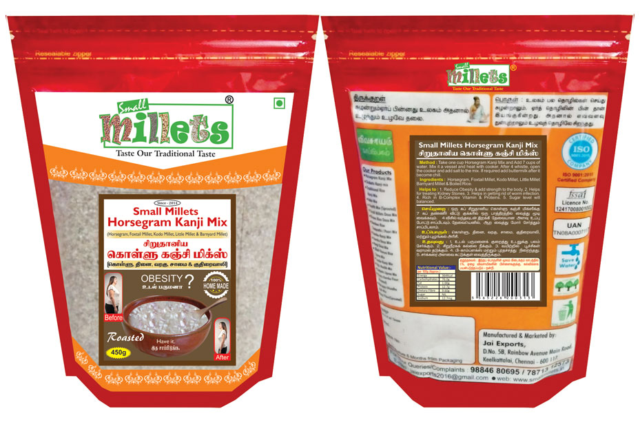 Horsegram Kanji Mix Chennai Small Millets