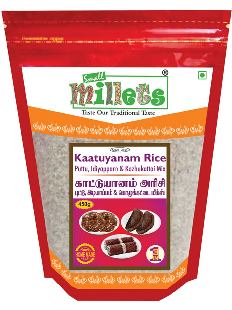 Kaatu yanam Rice Puttu Mix chennnai Small Millets